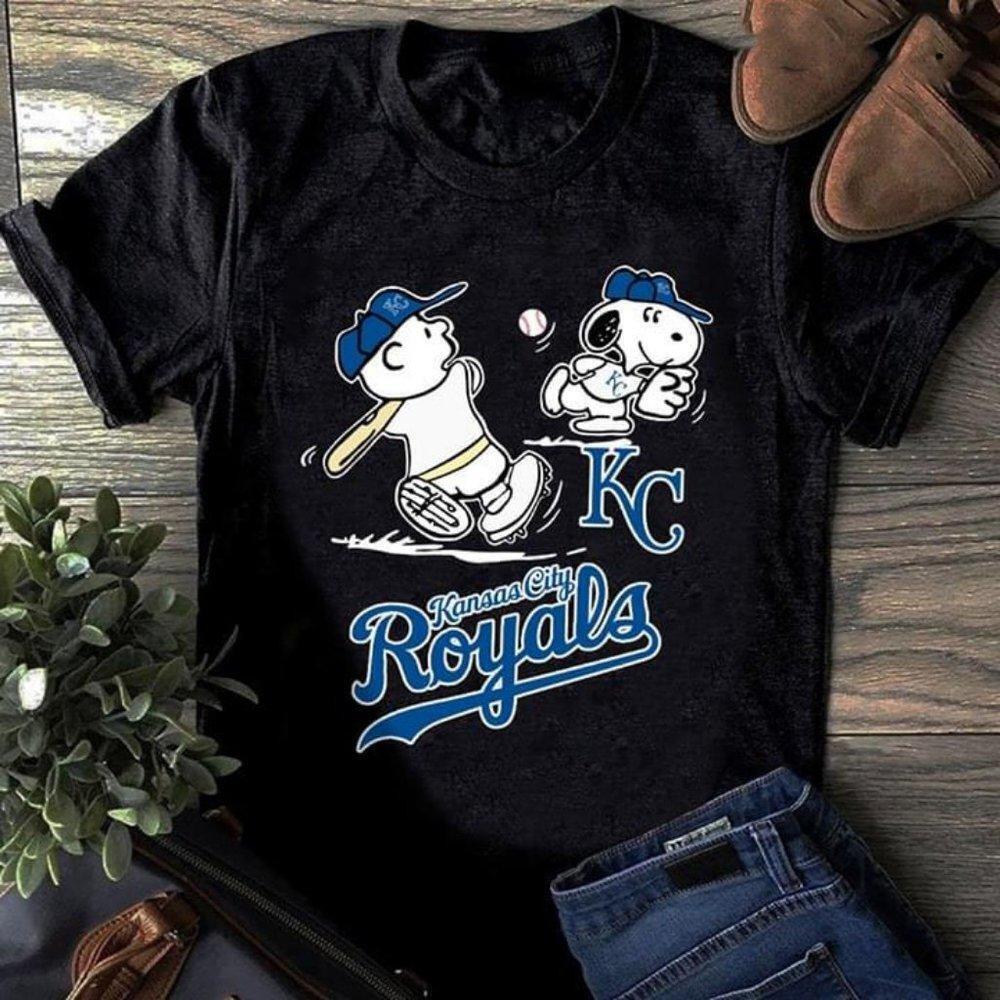 Baseball Kansas City Royals Snopy Shirt